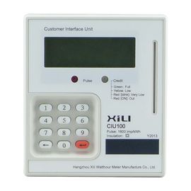 Đồng hồ đo năng lượng trả trước PLC sử dụng thẻ thông minh cho hộ gia đình / thành phố