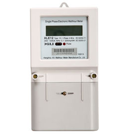 Đồng hồ đo điện một pha tại nhà với màn hình LCD, độ chính xác cao loại A hoặc B